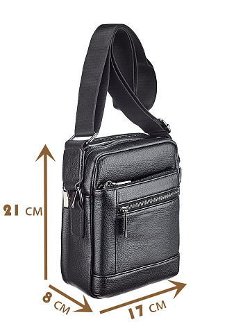 Сумка кожаная Famous Men 9257-1 Сумка кожаная Famous Men 9257-1