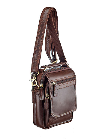 Сумка кожаная Famous Men 3014-1 Сумка кожаная Famous Men 3014-1