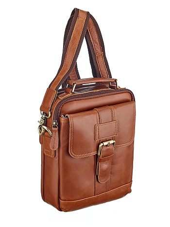 Сумка кожаная Famous Men 4011-1 Сумка кожаная Famous Men 4011-1