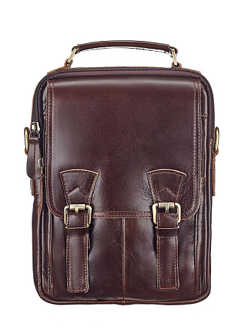 Сумка кожаная Famous Men 4004-1 Сумка кожаная Famous Men 4004-1