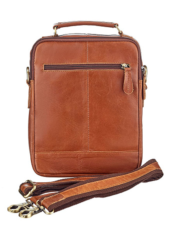 Сумка кожаная Famous Men 4011-1 Сумка кожаная Famous Men 4011-1