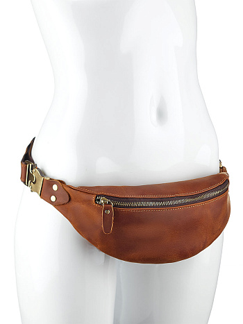 Сумка поясная Contact's MB165 Brown